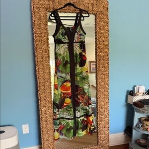 Desigual Multicolor Tropical Maxi Dress
